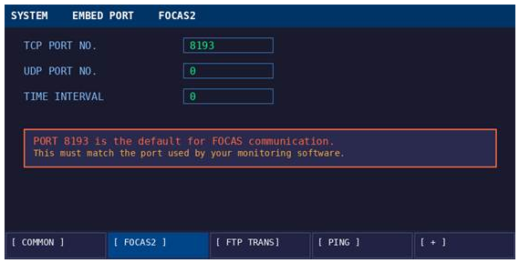 Navigation path to Ethernet settings